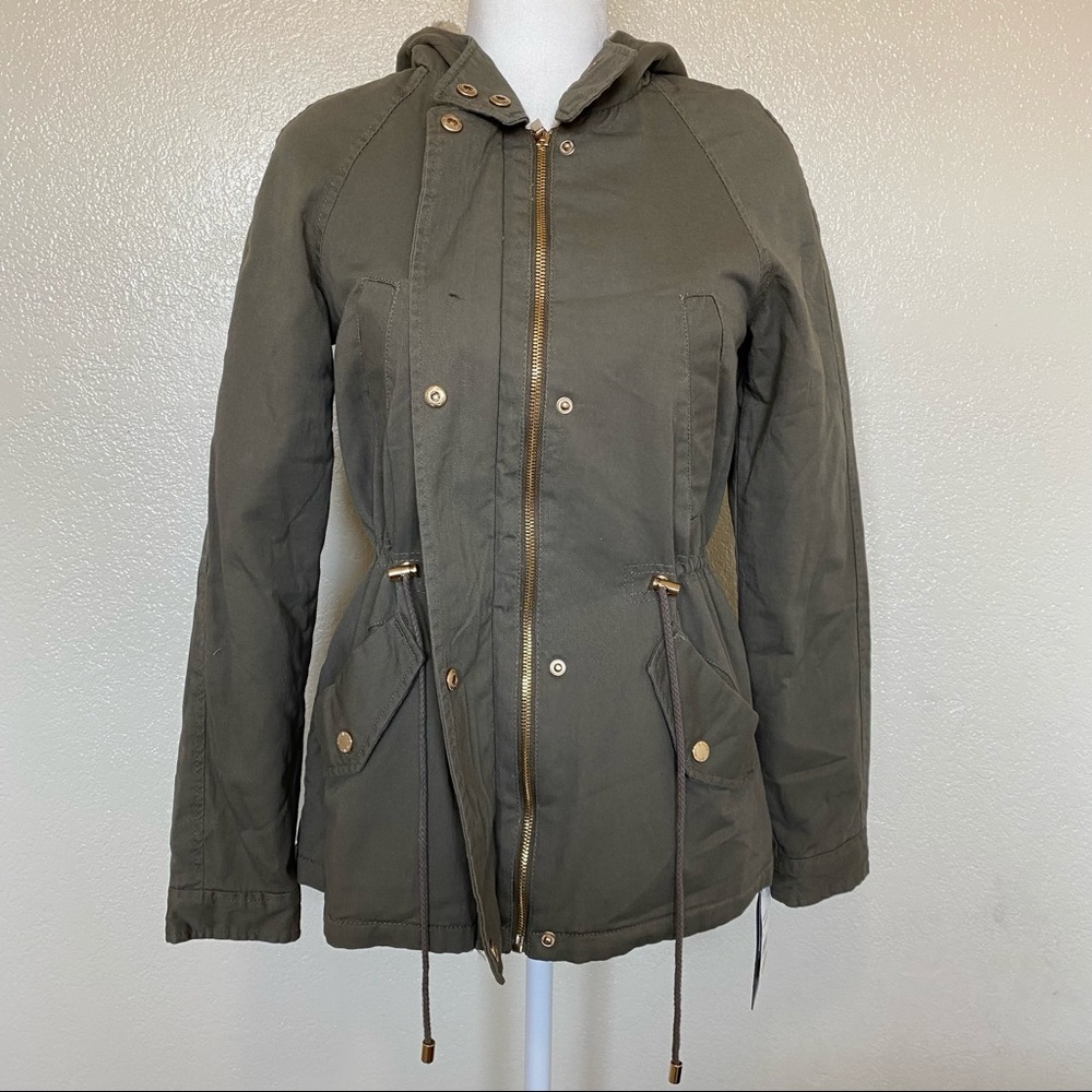 Collection B Juniors' Hooded Anorak Jacket XS - Picture 9 of 13